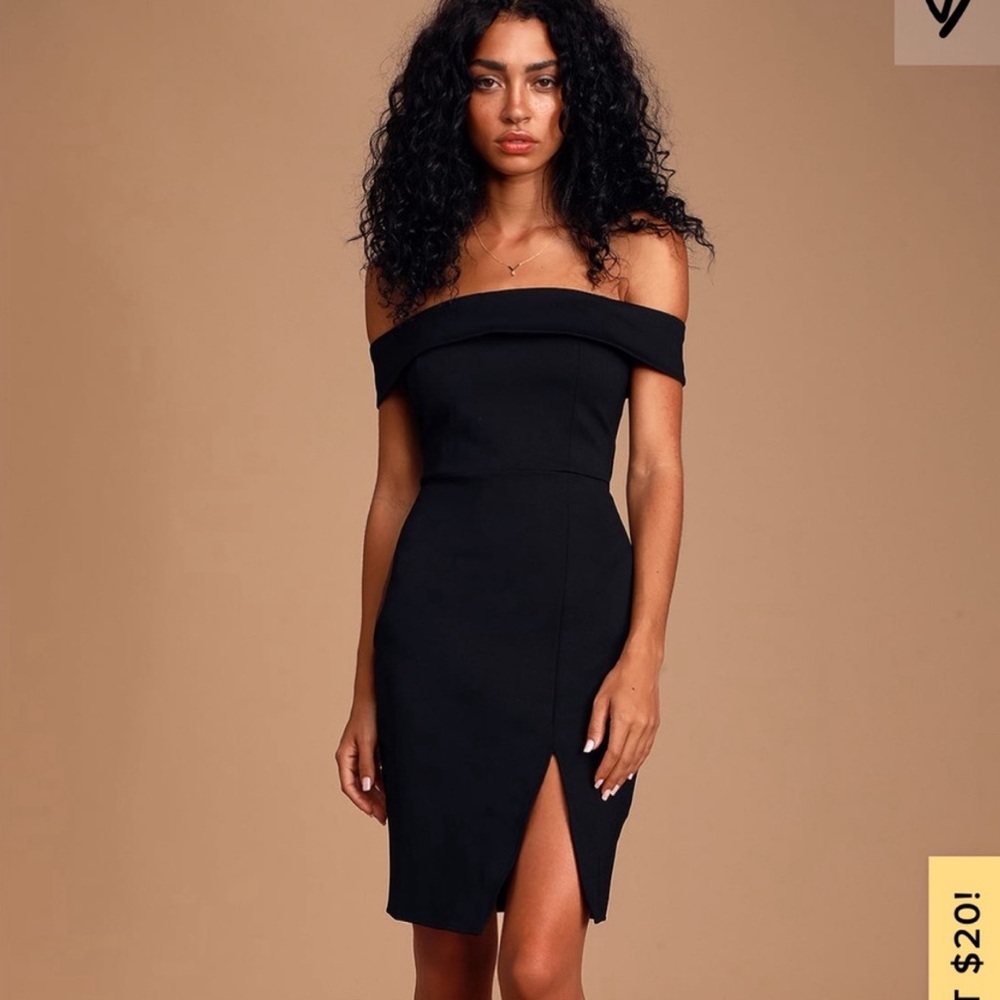 Lulus black dress